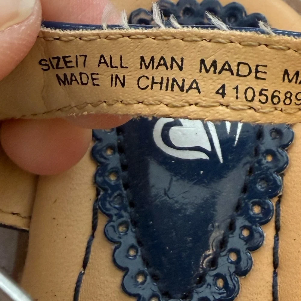 Kids Navy Sandals